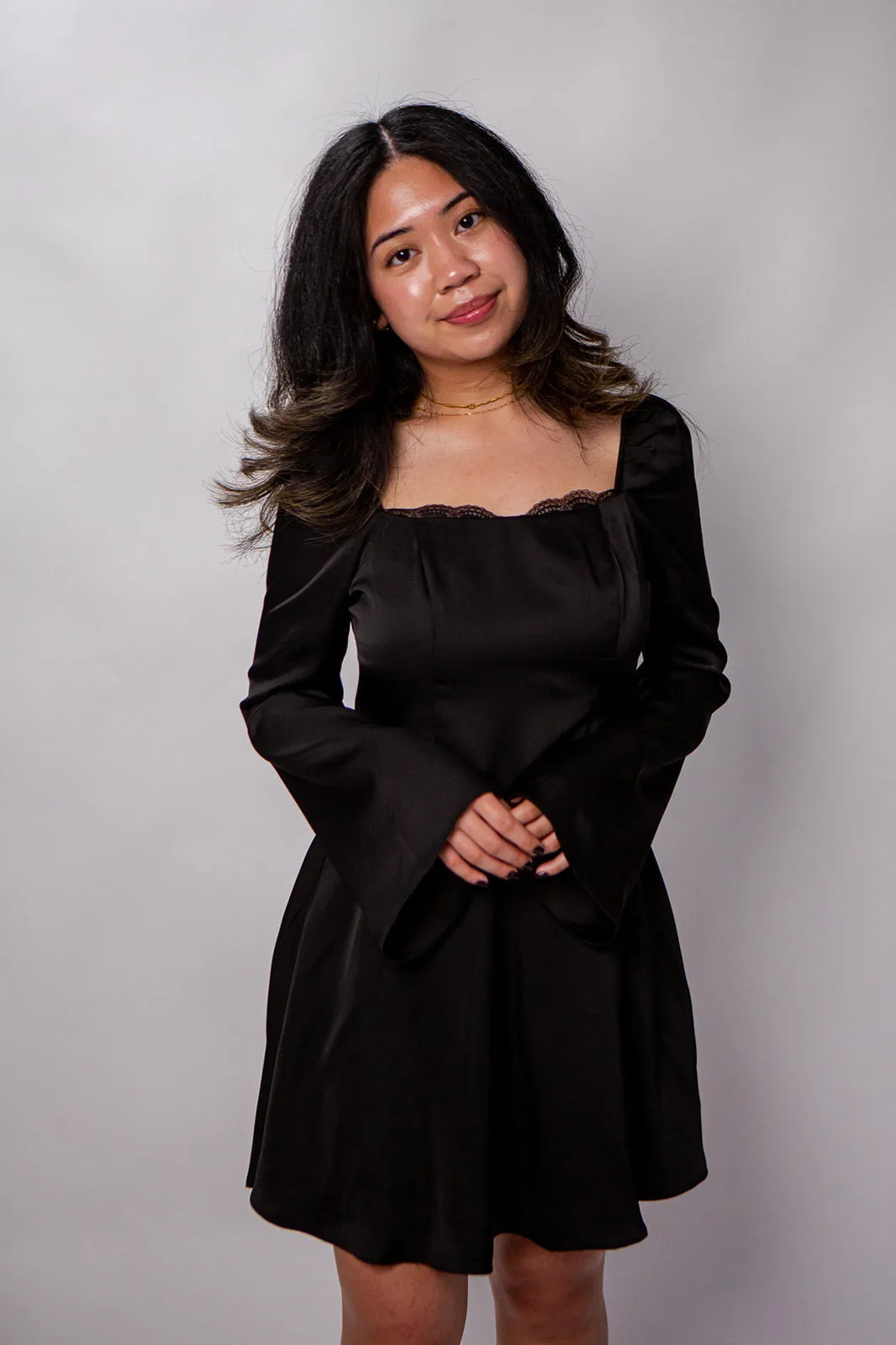 Quinn Long Sleeve Silk Blouse
