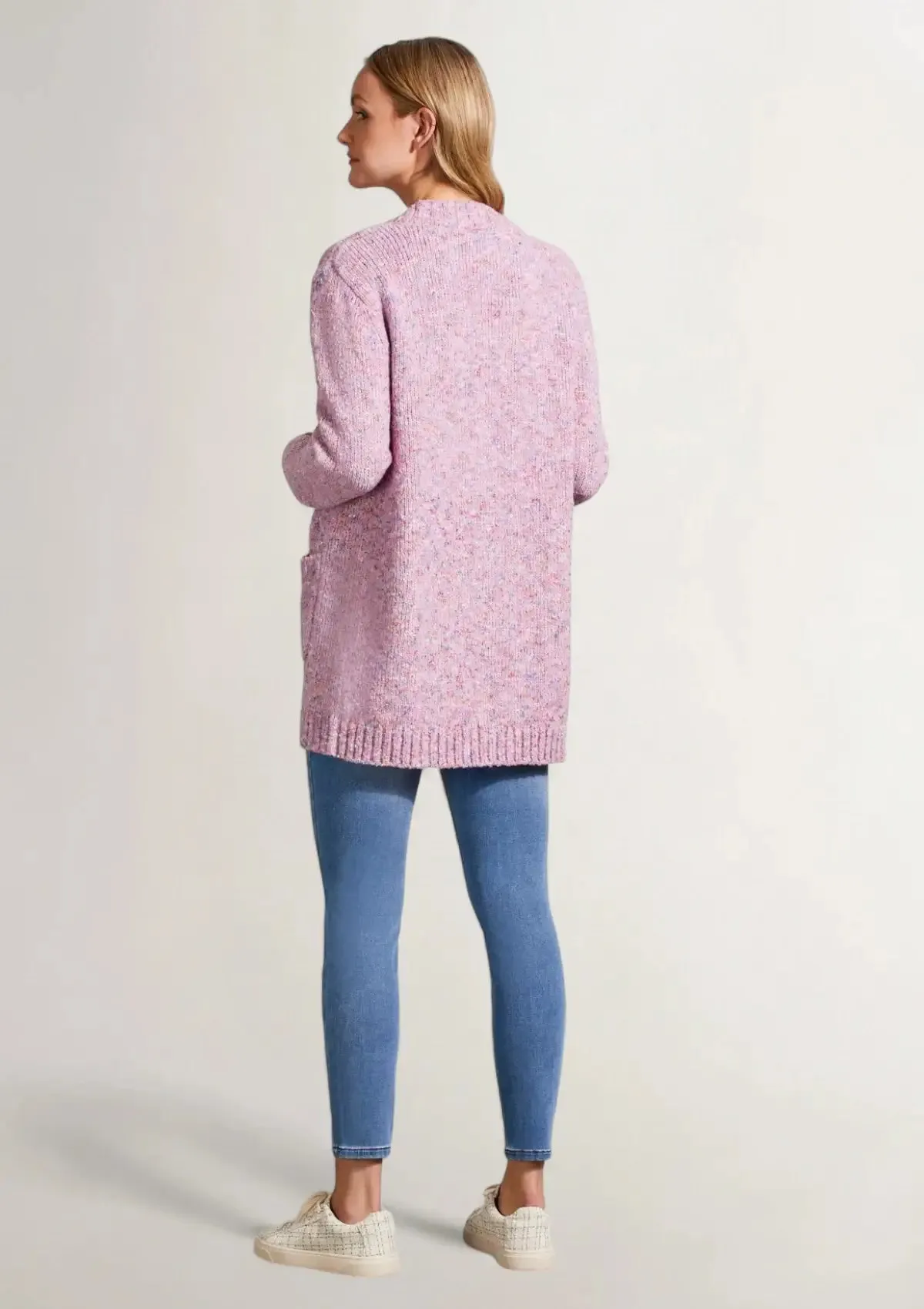 Sofia Sweater Cardigan - Lavender Blush