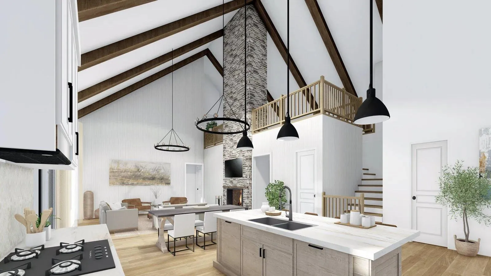 Sophisticated design with abundant space for family and guests!