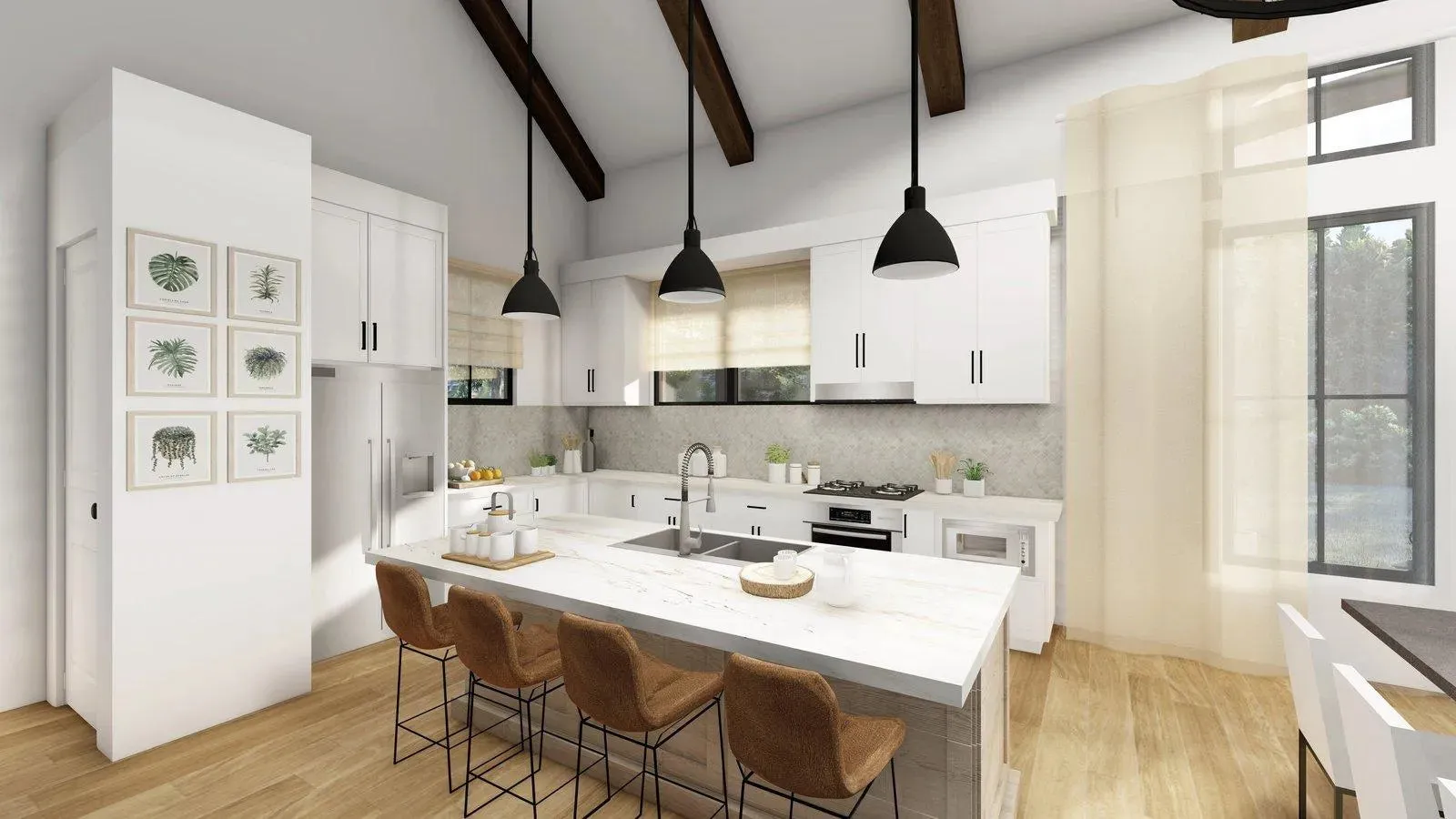 Sophisticated design with abundant space for family and guests!