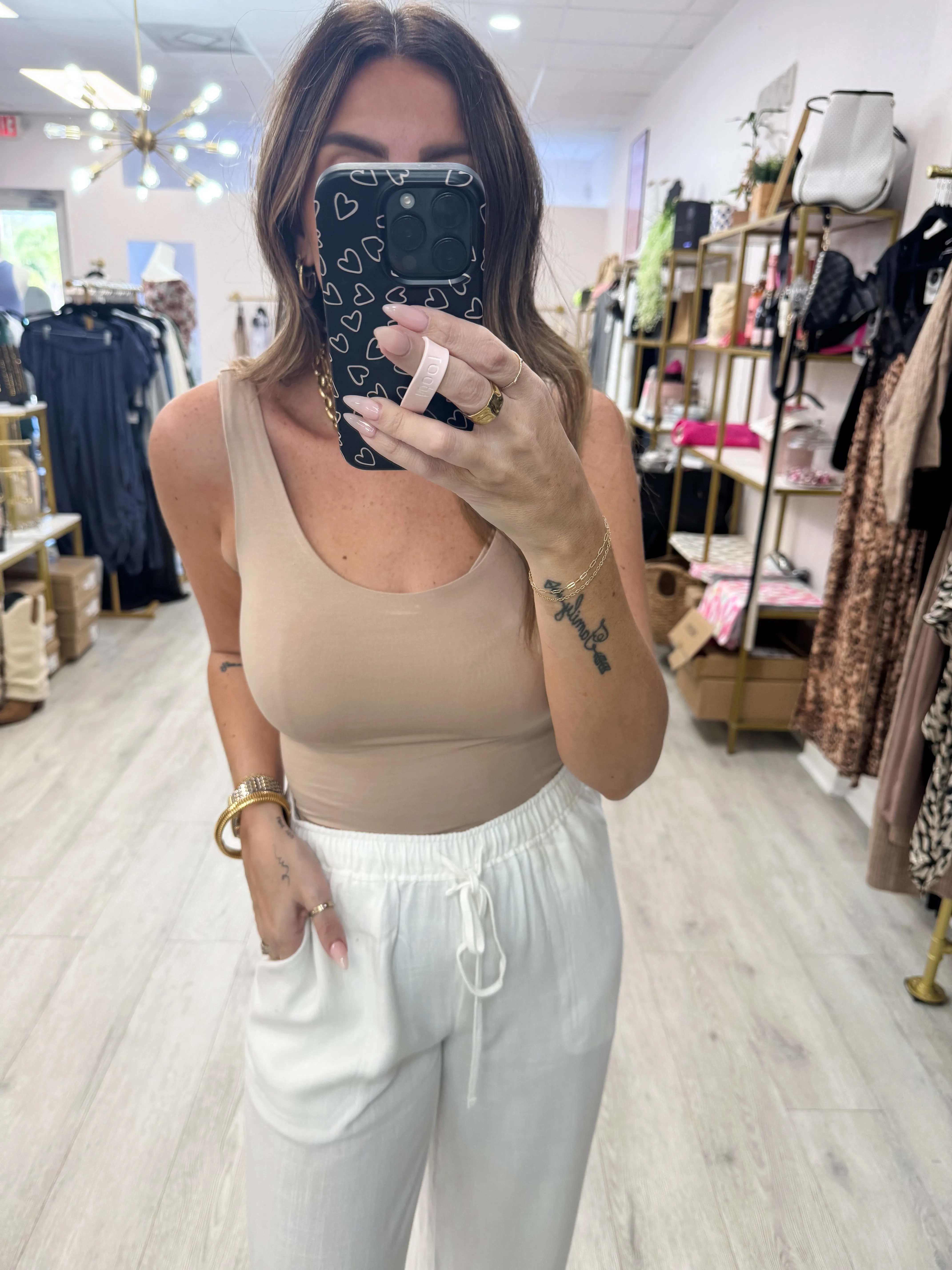 Spring Basic Jersey Scoop Tanks- 5 Colors!