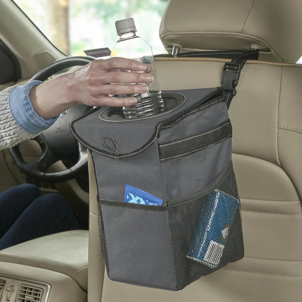 Stashaway Console & Headrest Trash Bin