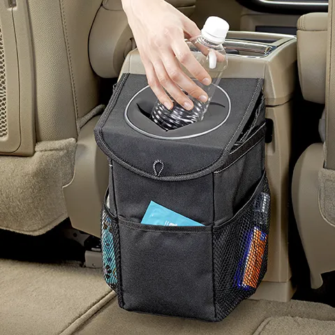 Stashaway Console & Headrest Trash Bin
