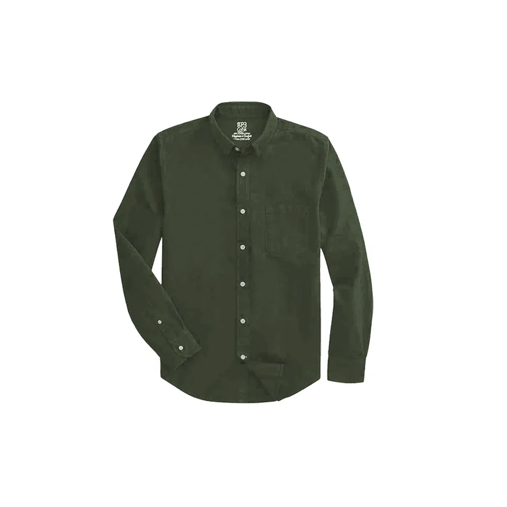 The Wood Pulp Front Open Polo Knit Shirt