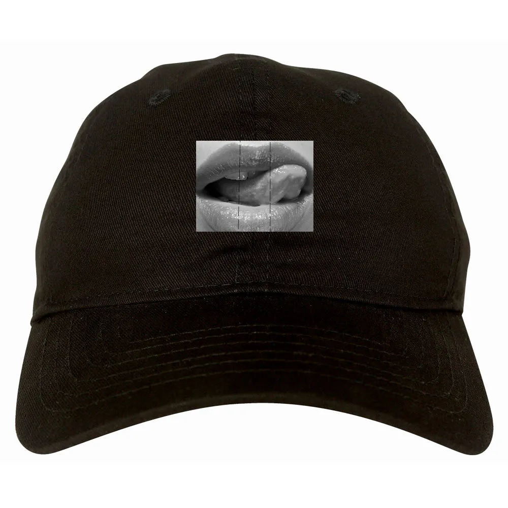 Togue Licking Lips Dad Hat Cap