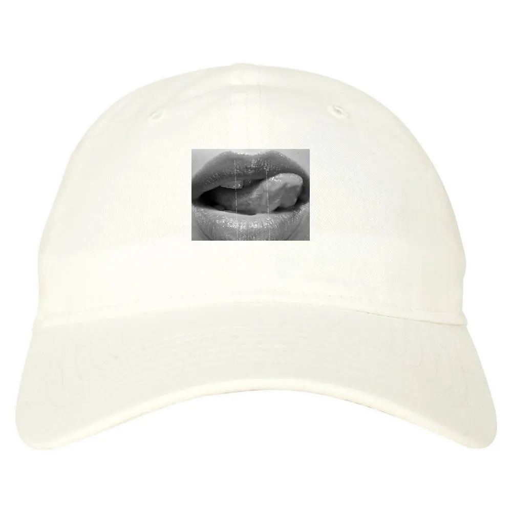 Togue Licking Lips Dad Hat Cap