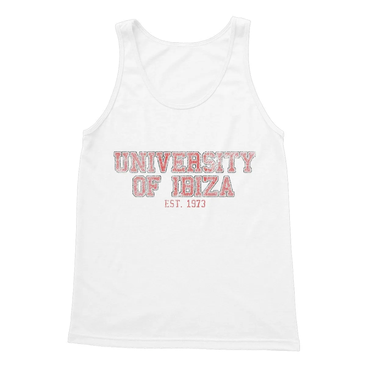 University of Ibiza Men's Tank Vintage Logo