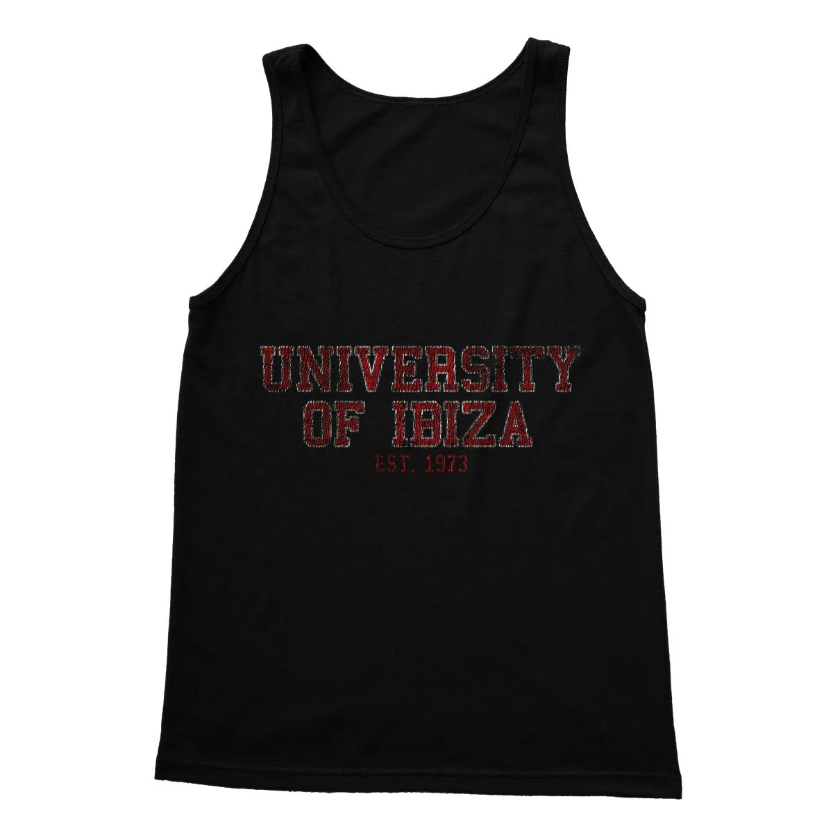 University of Ibiza Men's Tank Vintage Logo