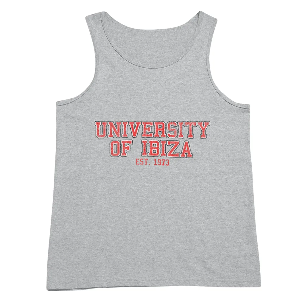 University of Ibiza Men's Tank Vintage Logo