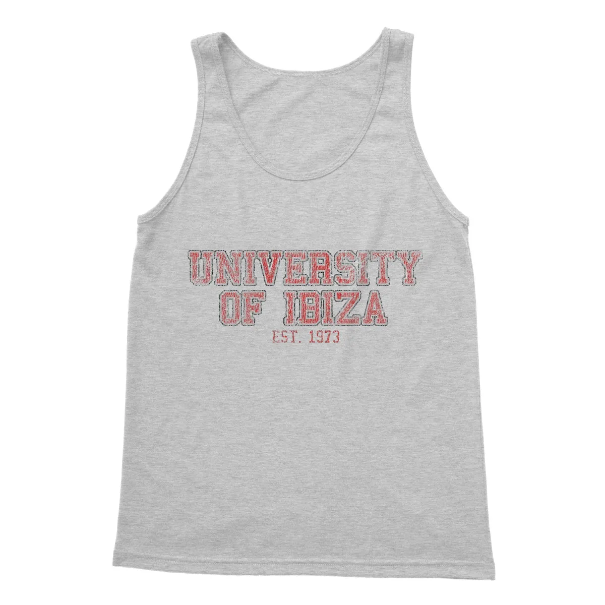 University of Ibiza Men's Tank Vintage Logo