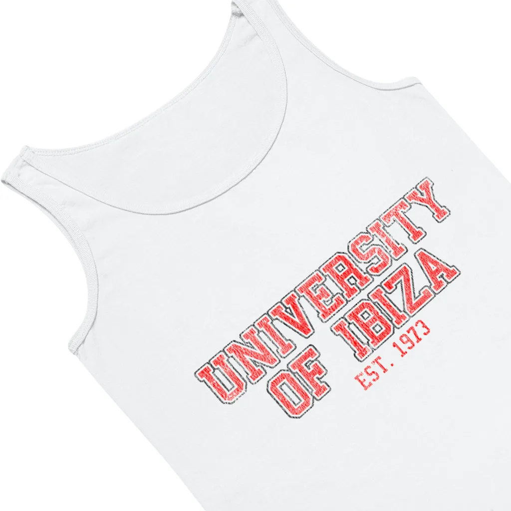 University of Ibiza Men's Tank Vintage Logo