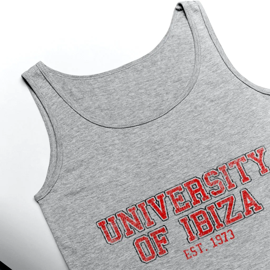 University of Ibiza Men's Tank Vintage Logo