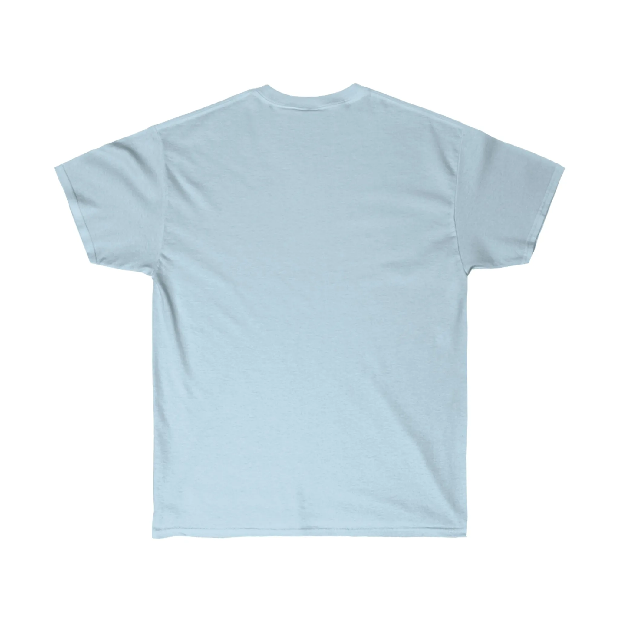 USA Logo - Unisex Ultra Cotton Tee - USA Logo Light - Plain Back