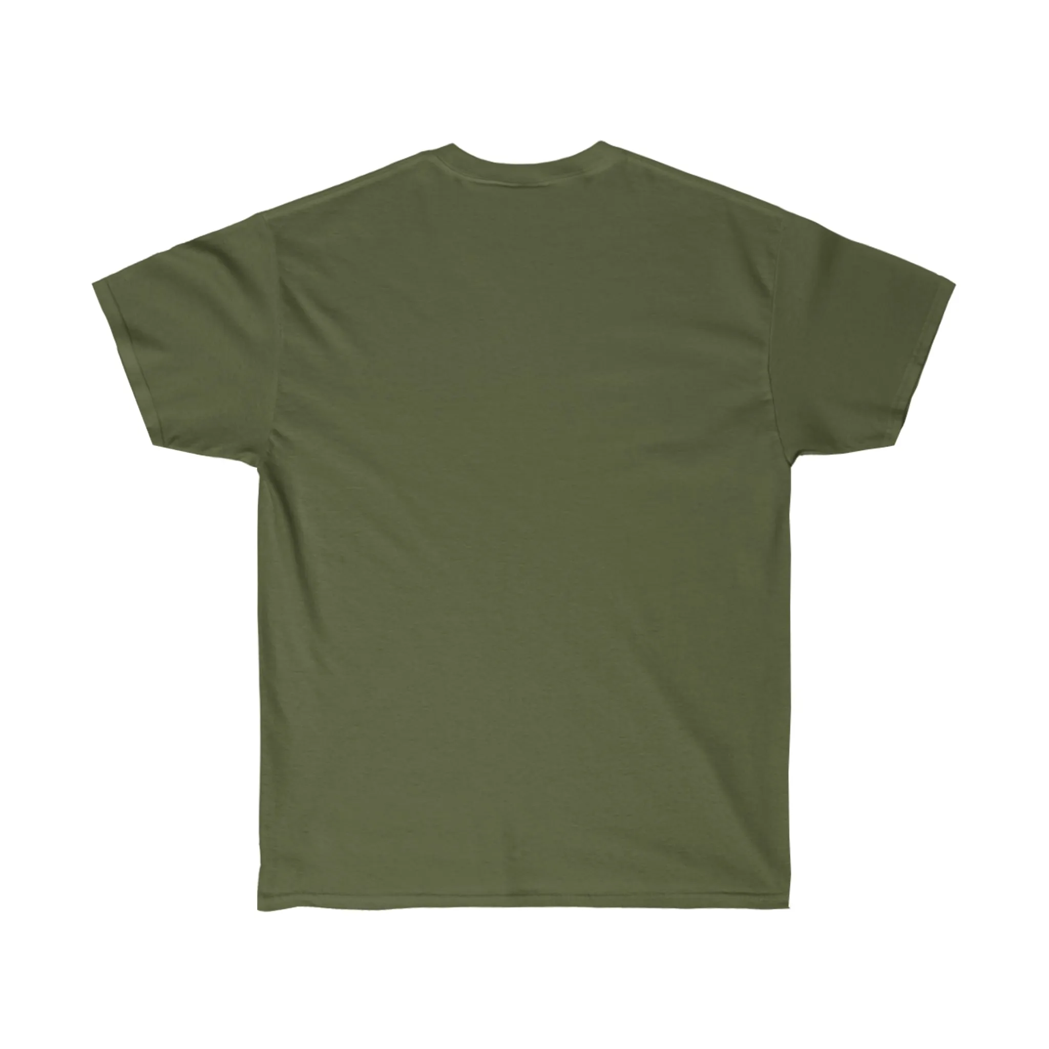 USA Logo - Unisex Ultra Cotton Tee - USA Logo Light - Plain Back