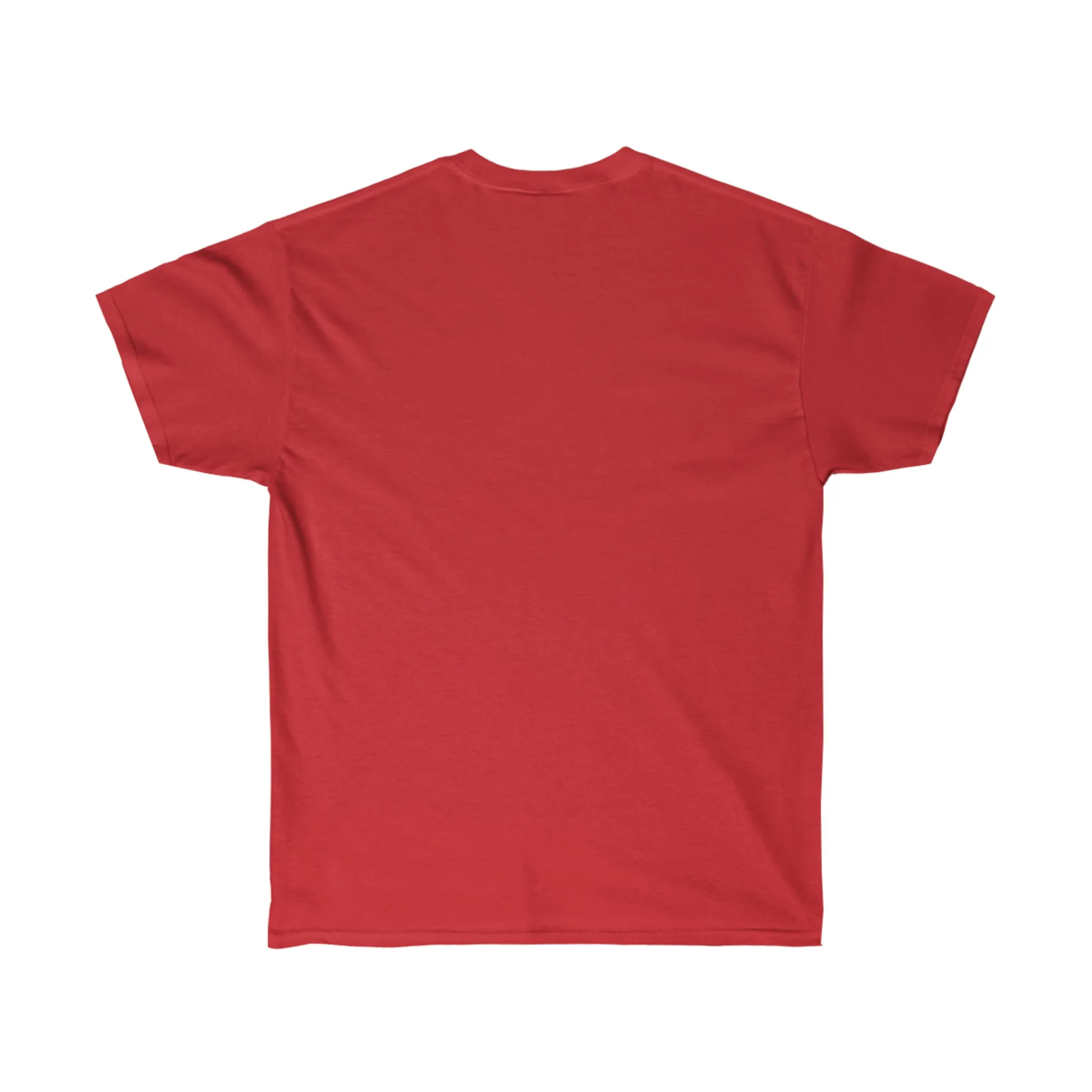 USA Logo - Unisex Ultra Cotton Tee - USA Logo Light - Plain Back