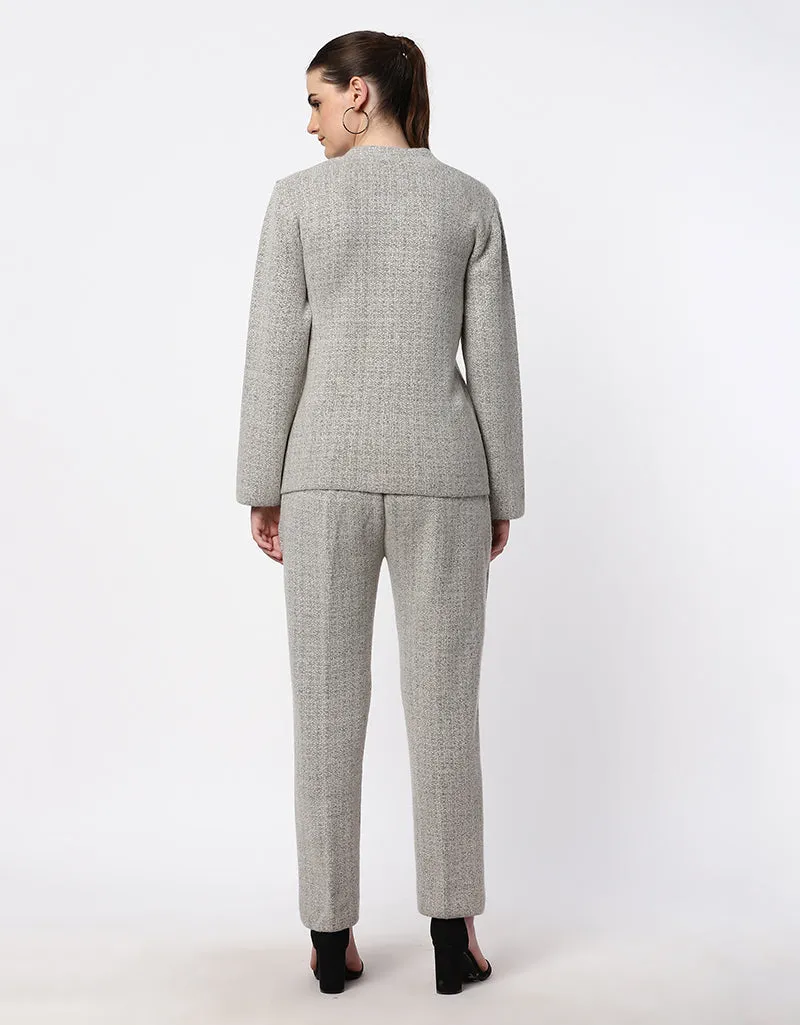 Warm Wool Womens Front Button Corduroy Outfit