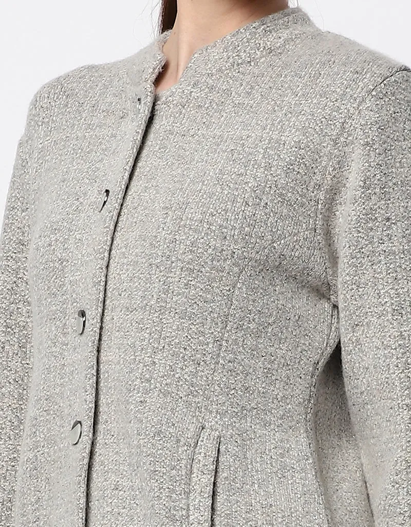 Warm Wool Womens Front Button Corduroy Outfit