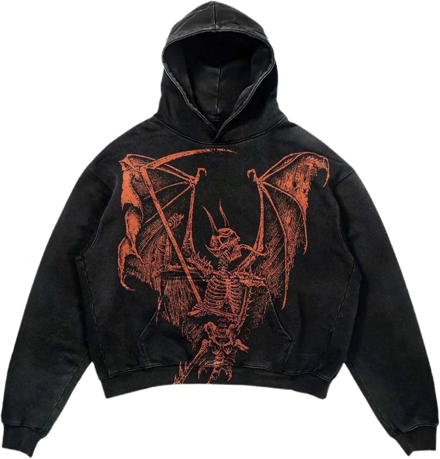 Y2k Camo Hoodie Oversized Graphic Hoodies Emo Clothes Vintage 2000s Sweatshirts Grunge Pullover Streetwear