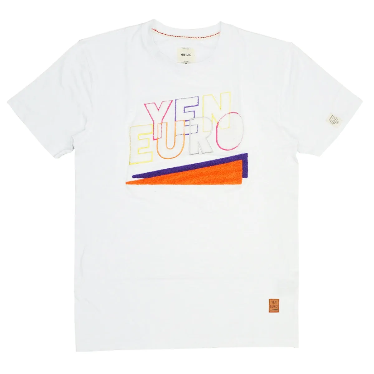 YE Chenille Stencil Tee (White) / SU6